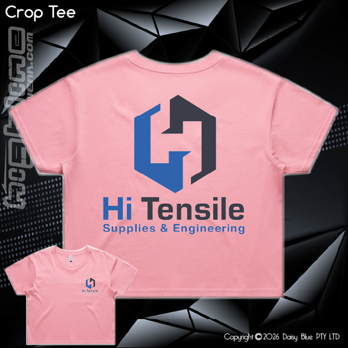 Ladies Crop Tee - Hi Tensile