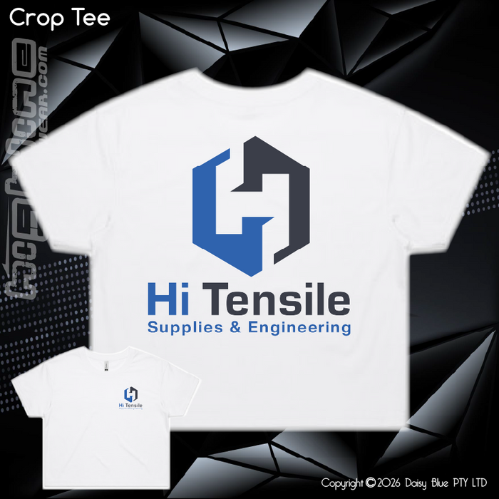 Ladies Crop Tee - Hi Tensile