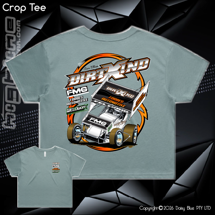 Ladies Crop Tee - Jason Feltham