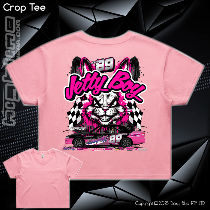 Ladies Crop Tee - Jetty Boy