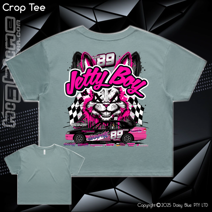 Ladies Crop Tee - Jetty Boy