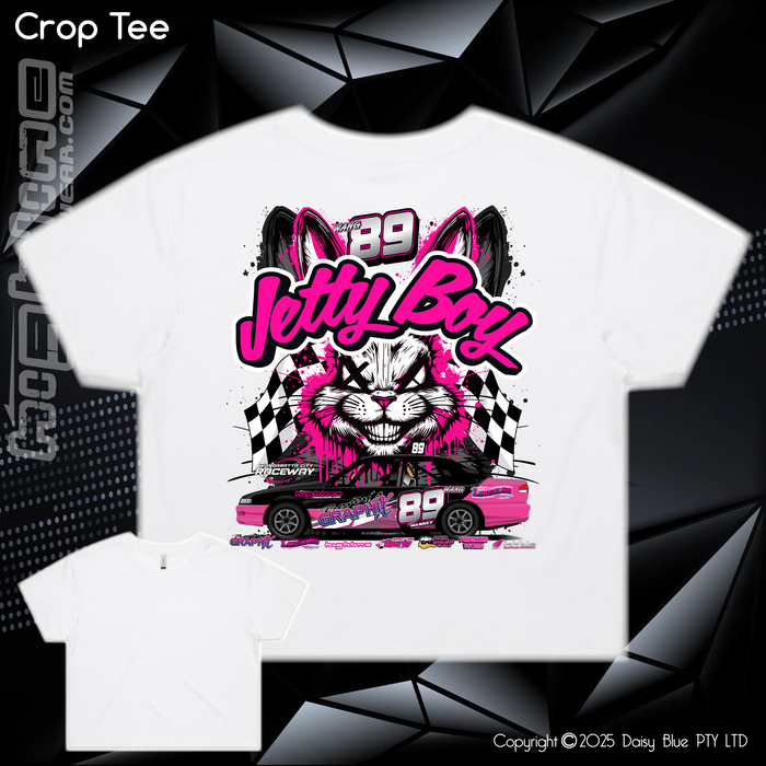 Ladies Crop Tee - Jetty Boy