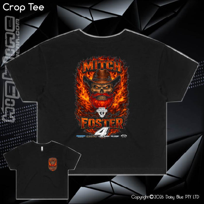 Ladies Crop Tee - Mitch Foster