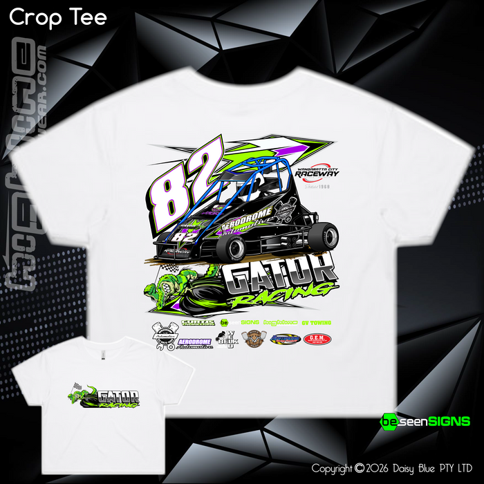 Ladies Crop Tee - Nate 'GATOR' Roycroft