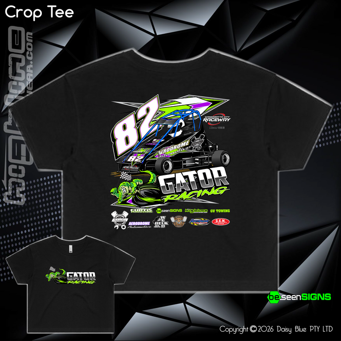 Ladies Crop Tee - Nate 'GATOR' Roycroft