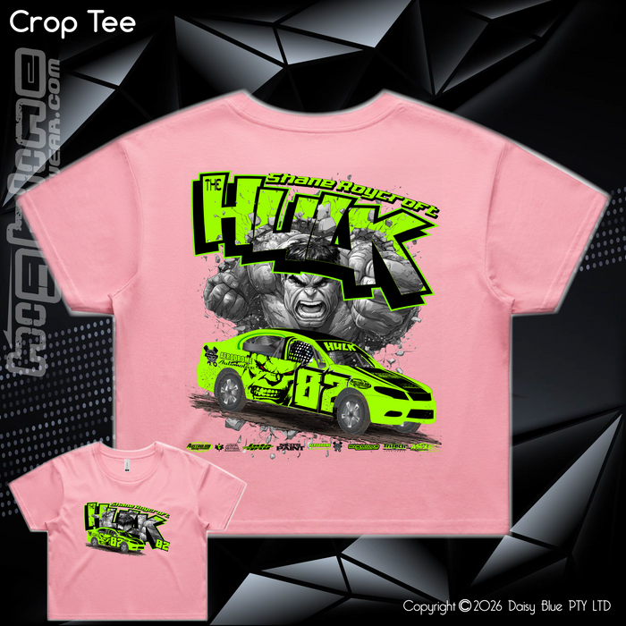 Ladies Crop Tee - Shane Roycroft