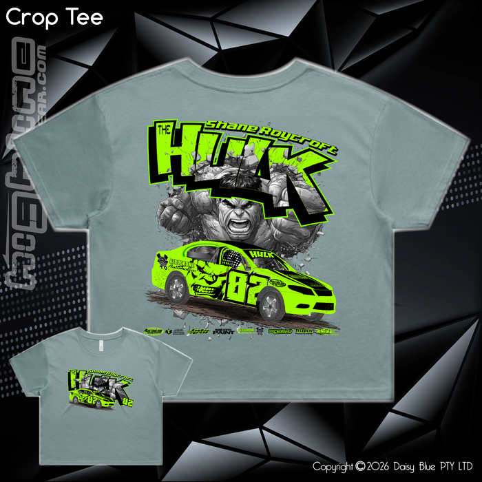 Ladies Crop Tee - Shane Roycroft