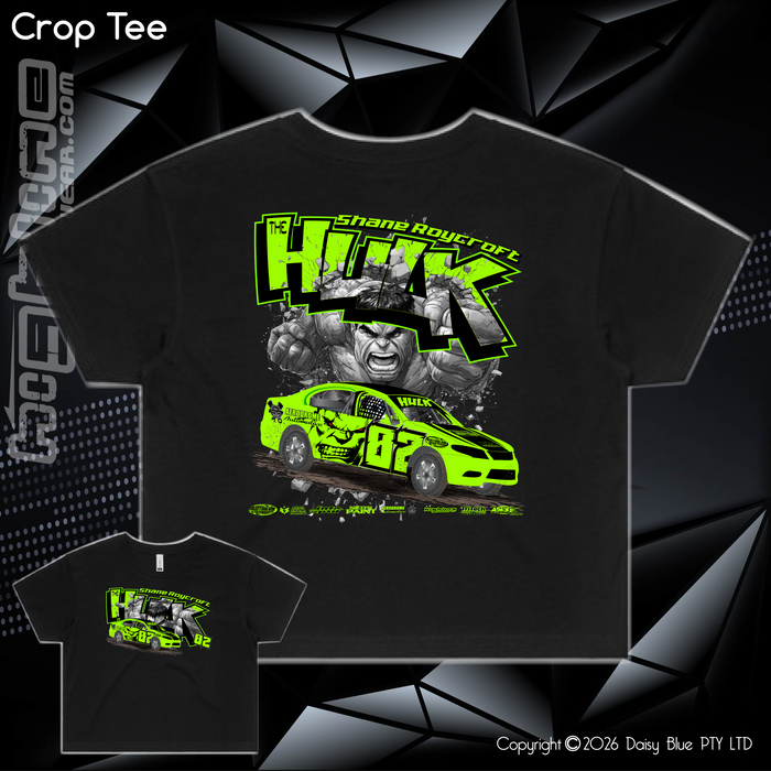 Ladies Crop Tee - Shane Roycroft