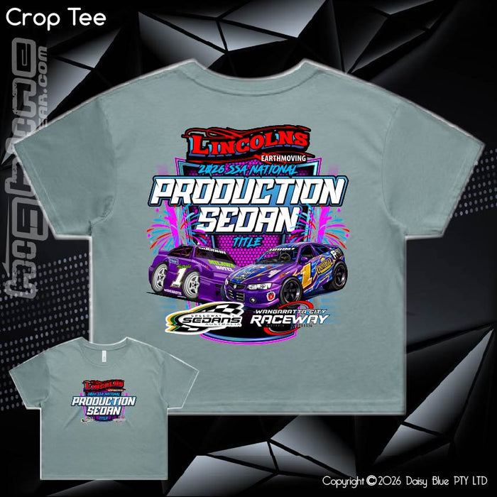 Ladies Crop Tee - SSA NATIONAL PROD SEDAN TITLE 2026