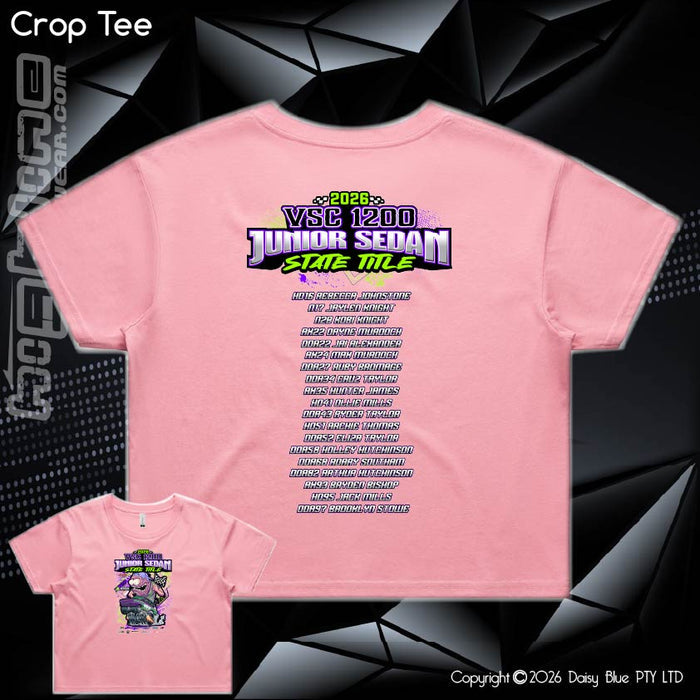 Ladies Crop Tee - VSC 1200 Junior Title 2026