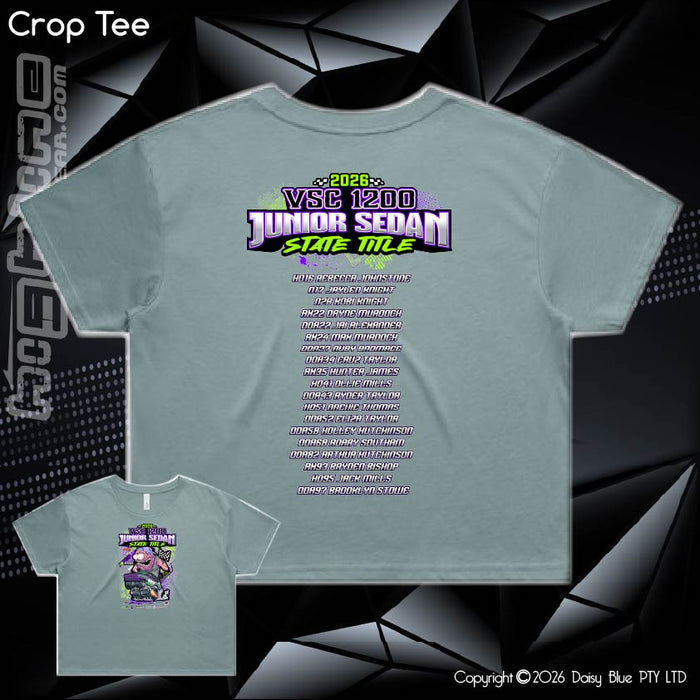Ladies Crop Tee - VSC 1200 Junior Title 2026
