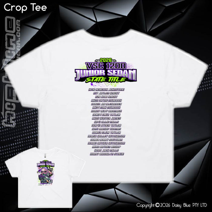 Ladies Crop Tee - VSC 1200 Junior Title 2026