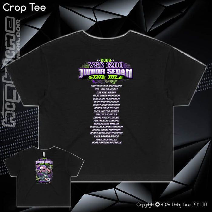 Ladies Crop Tee - VSC 1200 Junior Title 2026