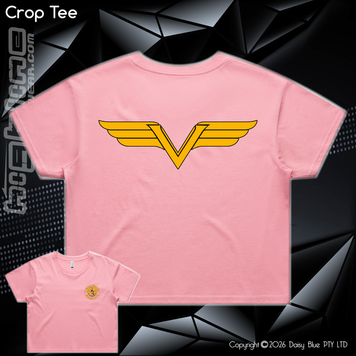 Ladies Crop Tee - Vulcan Riders 2024