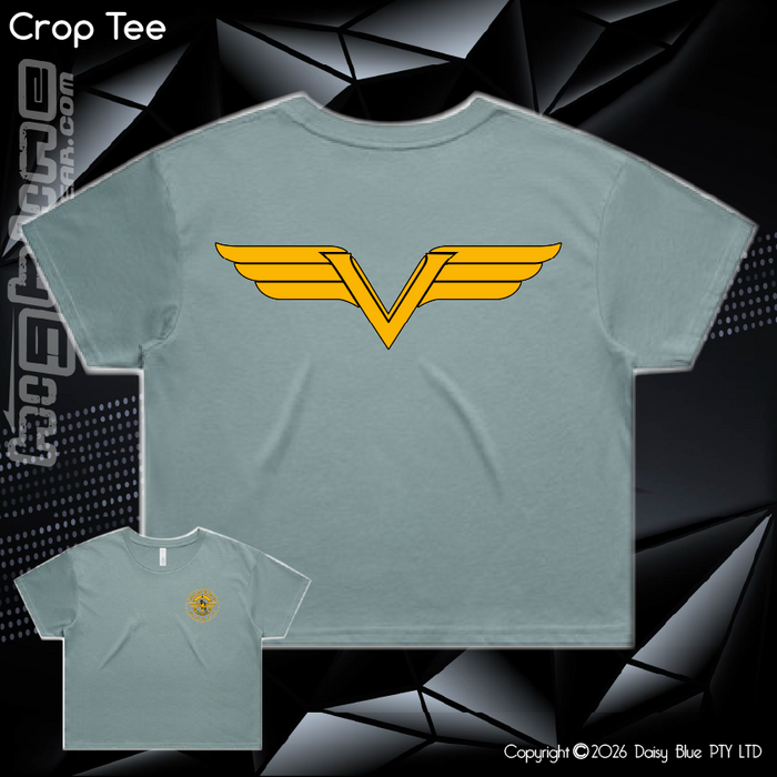 Ladies Crop Tee - Vulcan Riders 2024