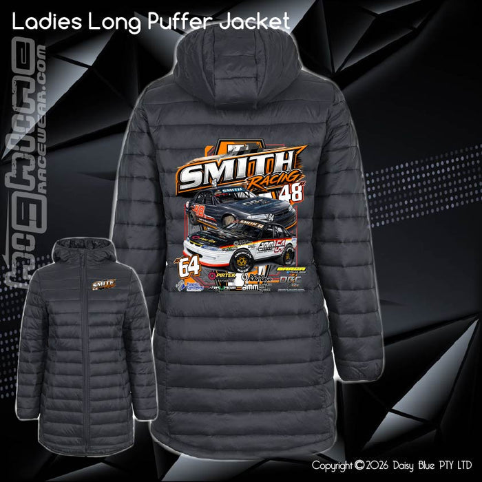 Ladies Long Puffer Jacket - Dale Smith