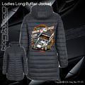 Ladies Long Puffer Jacket - Jason Feltham
