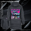 Ladies Long Puffer Jacket - Jaylen Knight