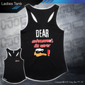 Ladies Tank - Ducks Dear Autocorrect...