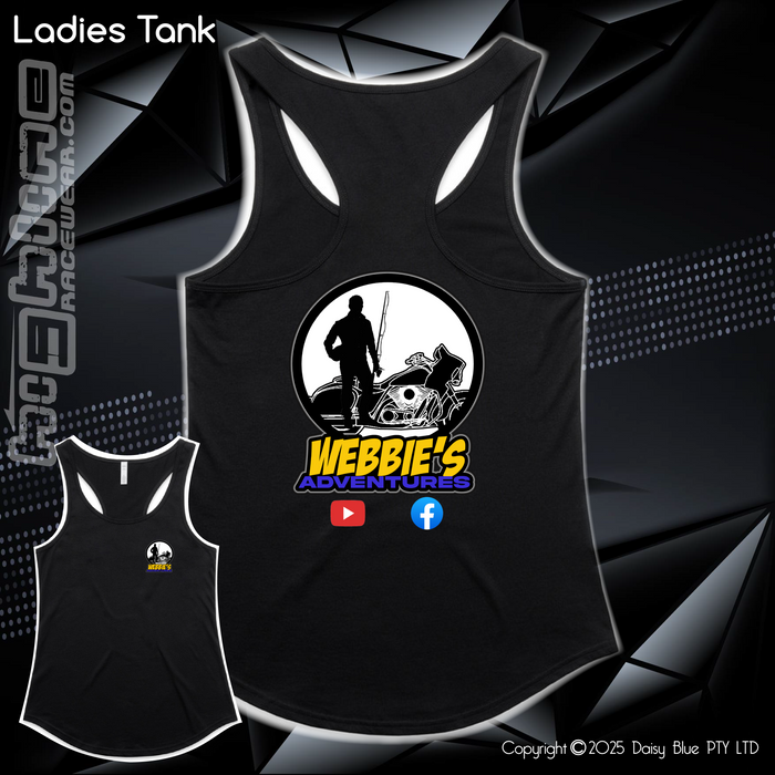 Ladies Tank - Webbies Adventures