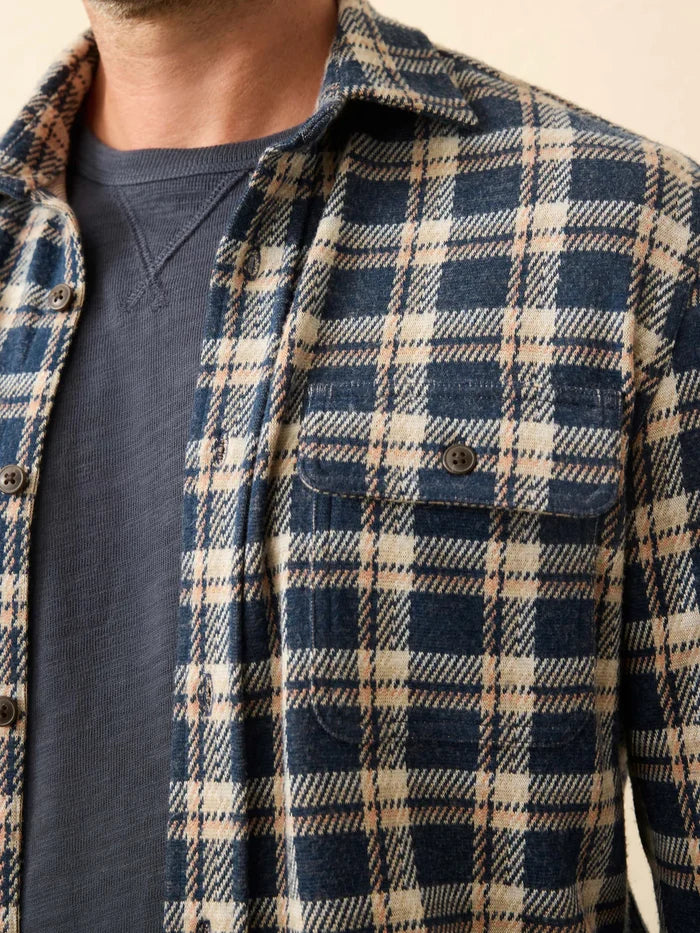 Legend Sweater Shirt- Golden Lake Plaid
