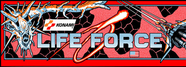 Life Force Arcade Marquee - Escape Pod Online