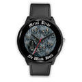 Light Version Black Leather Black Metal Mesh Black Link