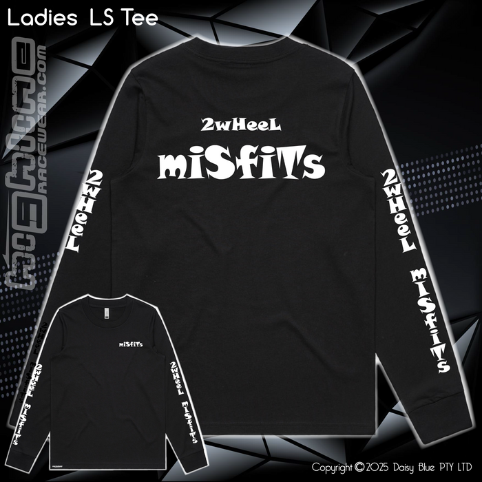Long Sleeve Tee - 2Wheel Misfits