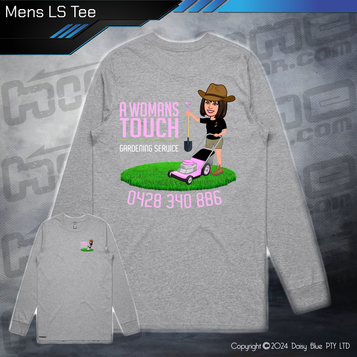 Long Sleeve Tee - A Womans Touch Gardening Service