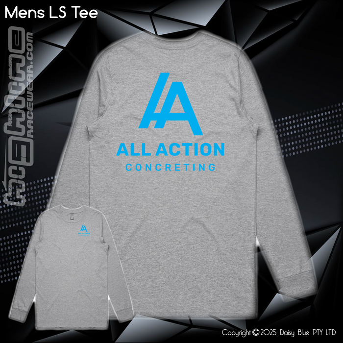 Long Sleeve Tee - All Action Concreting