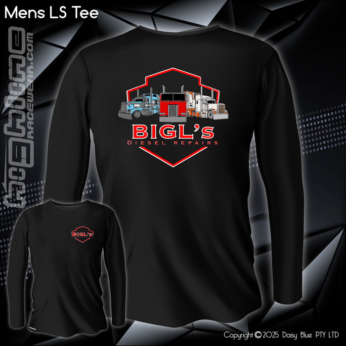 Long Sleeve Tee - Big L's Diesel Repairs