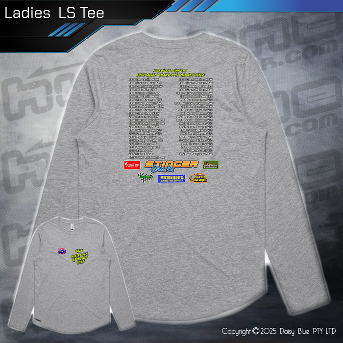 Long Sleeve Tee - GP Midget Australian Title 2025