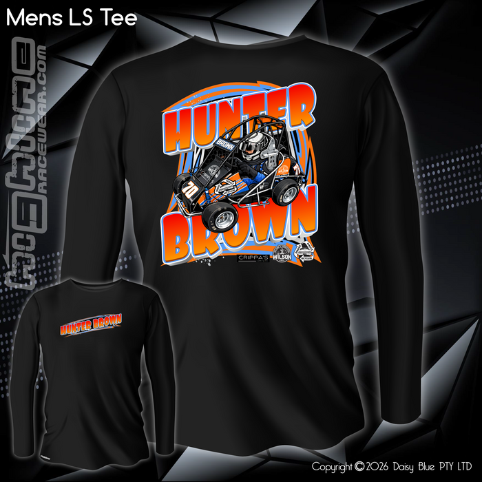 Long Sleeve Tee - Hunter Brown