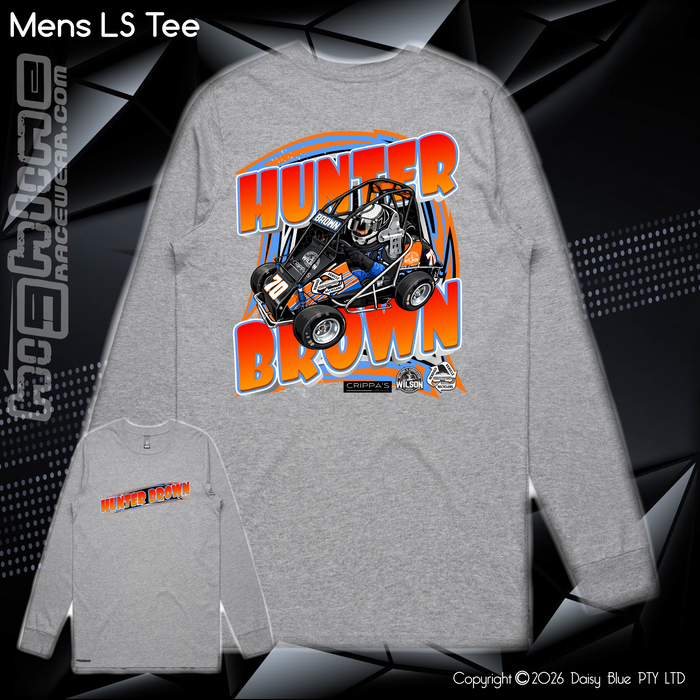 Long Sleeve Tee - Hunter Brown