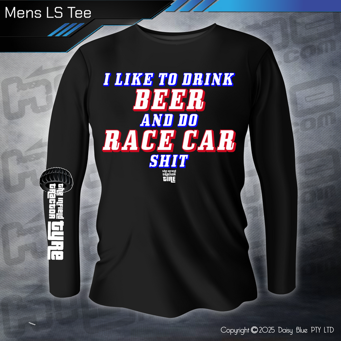 Long Sleeve Tee - Infield RACE CAR SH*T