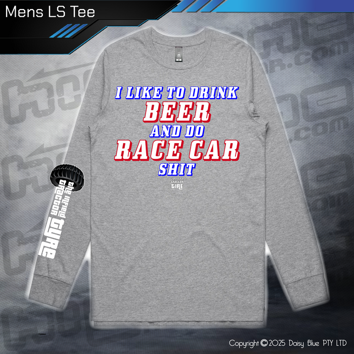 Long Sleeve Tee - Infield RACE CAR SH*T