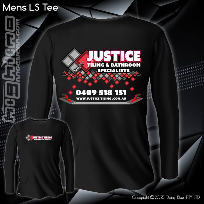 Long Sleeve Tee - Justice Tiling