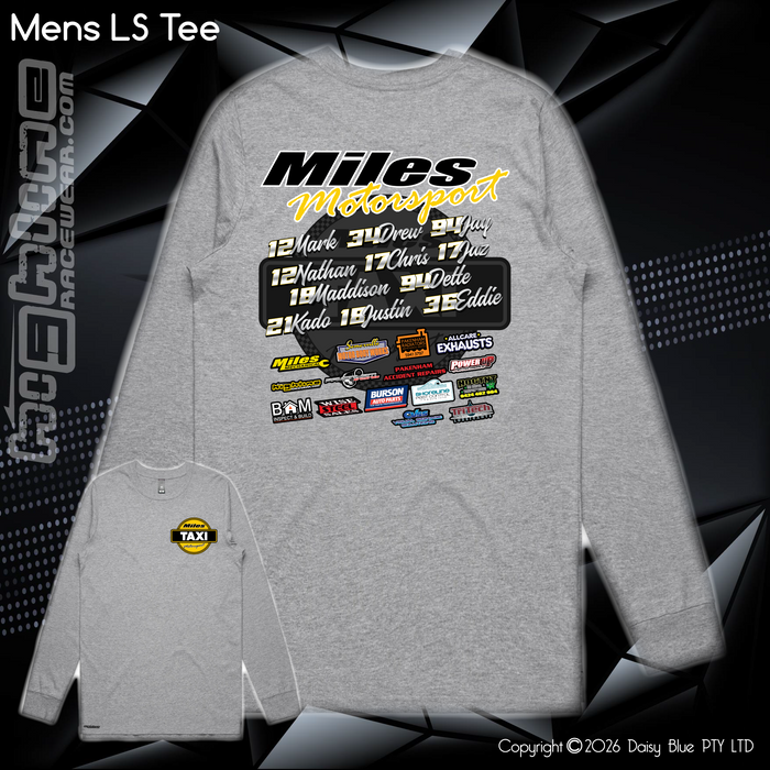 Long Sleeve Tee - Miles Motorsport