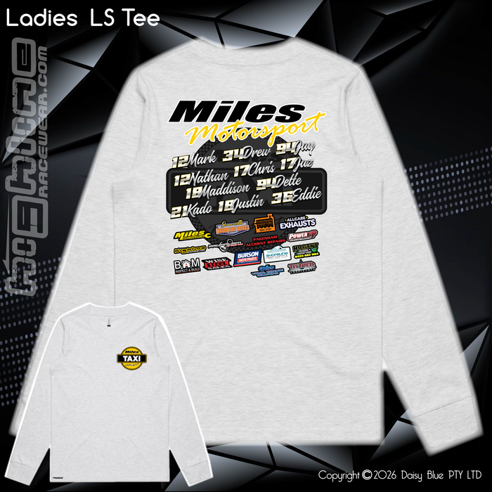 Long Sleeve Tee - Miles Motorsport