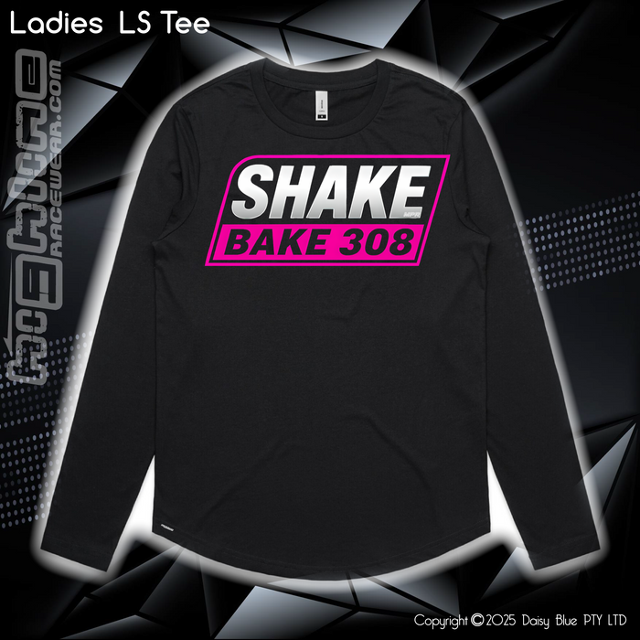 Long Sleeve Tee - Shake Bake 308 Pink