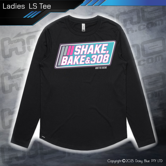 Long Sleeve Tee - Shake, Bake & 308