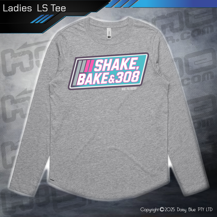 Long Sleeve Tee - Shake, Bake & 308