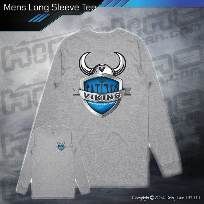 Long Sleeve Tee - Viking Maintenance & Gardening