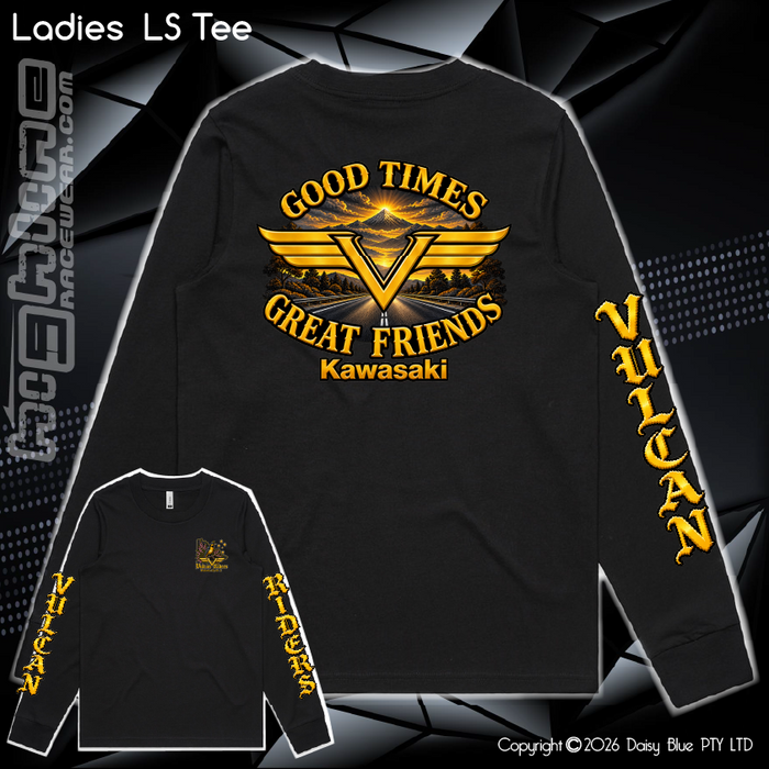 Long Sleeve Tee - Vulcan Riders 2026