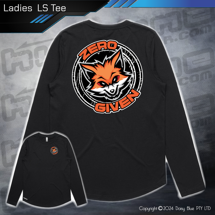 Long Sleeve Tee - Zero Fox Given