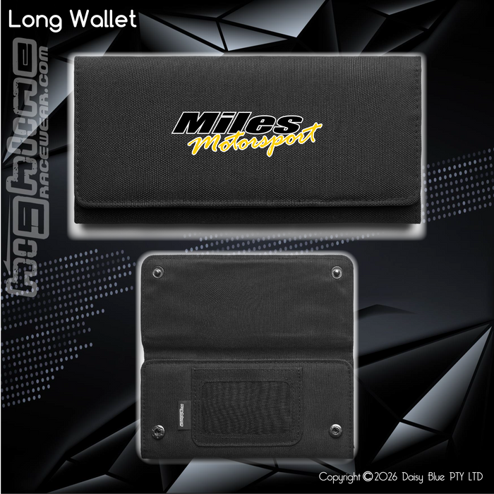 Long Wallet - Miles Motorsport