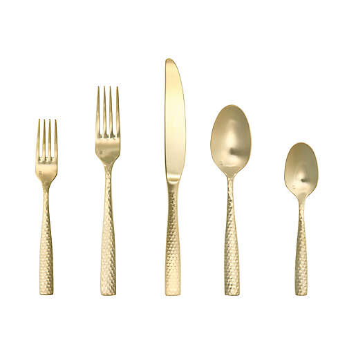 Lucca Faceted 20pc Flatware Set