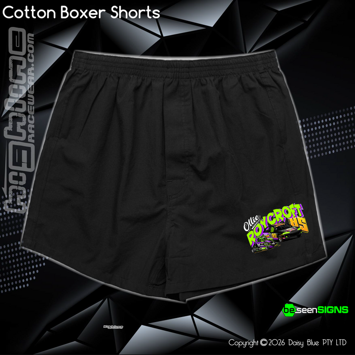 Mens Boxer Shorts - Ollie 'OL DAWG' Roycroft