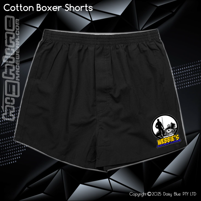Mens Boxer Shorts - Webbies Adventures