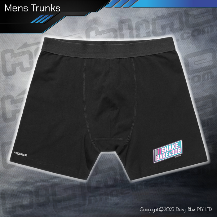 Mens Trunks - Shake, Bake & 308